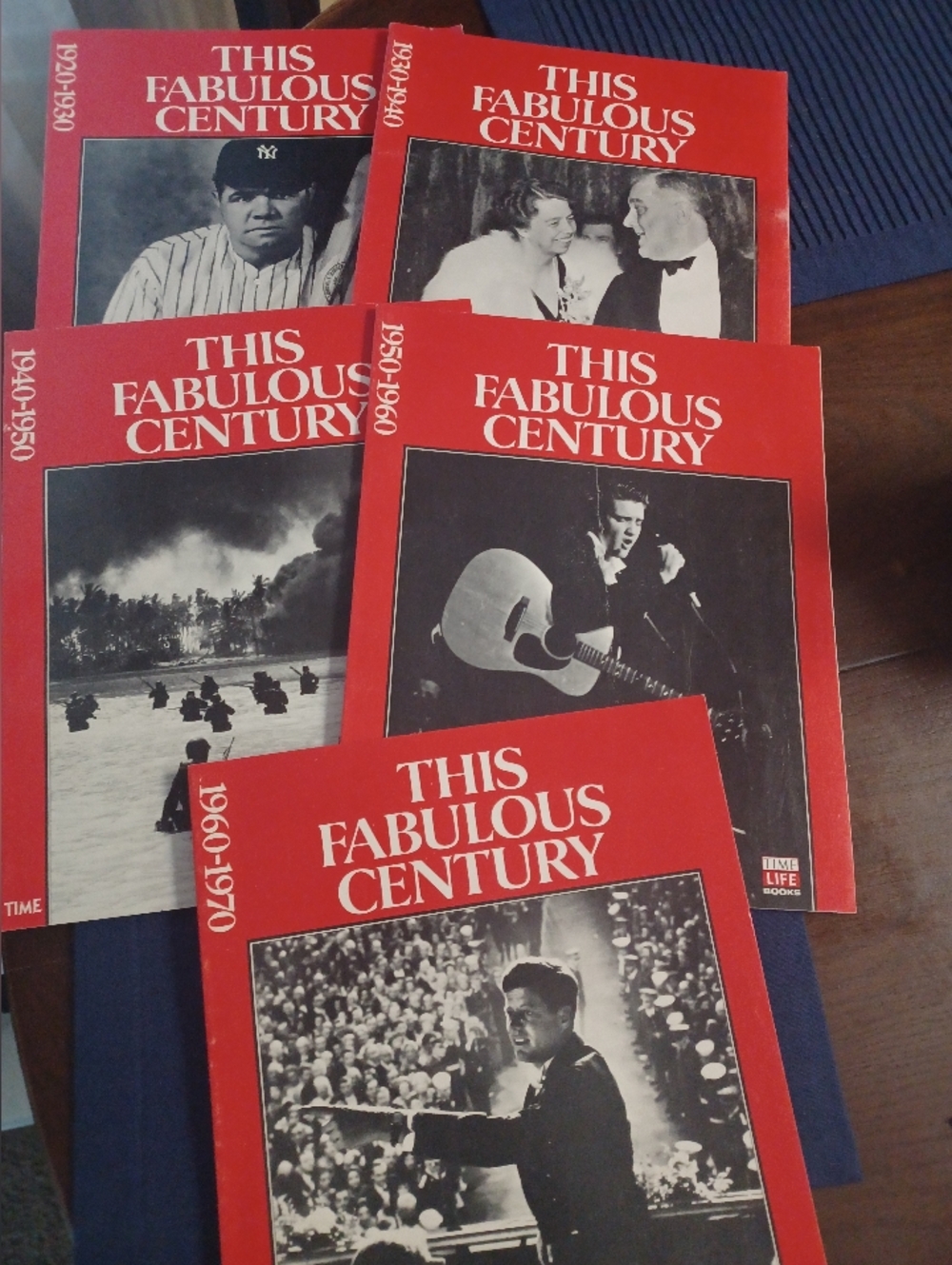 Vintage Time-Life Book 1988, THIS FABULOUS CENTURY paperback Book Series